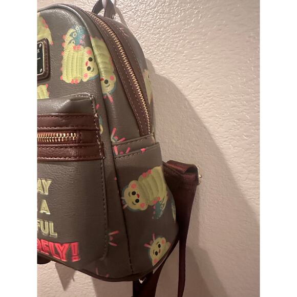 Loungefly Disney Pixar A Bug's Life Heimlich Mini Backpack - BoxLunch Exclusive - Picture 5 of 11